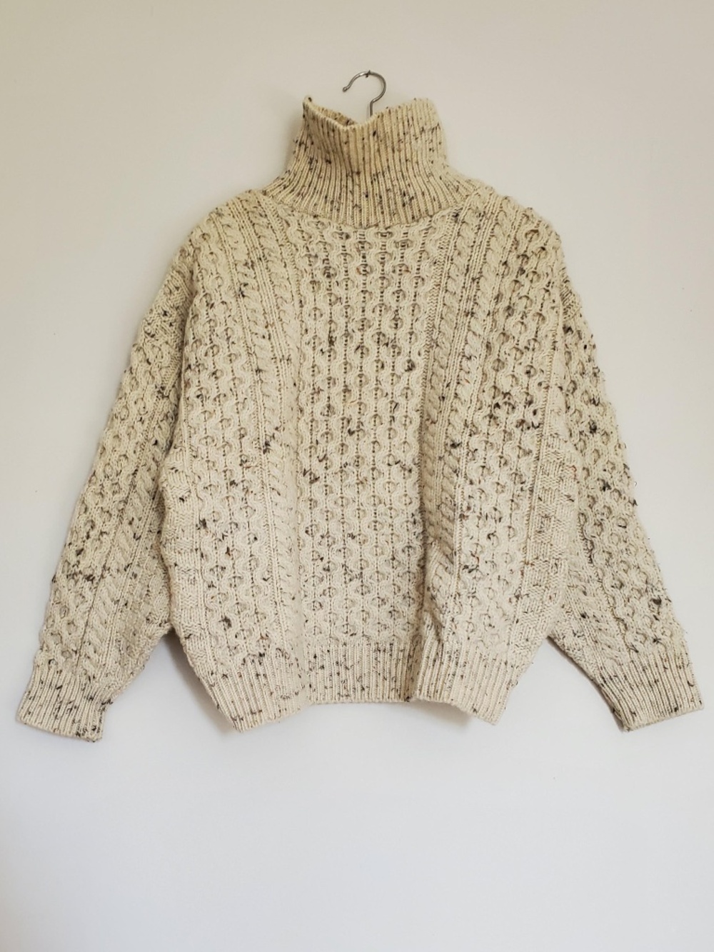 Aran Crafts Ireland 100% Wool Sweater